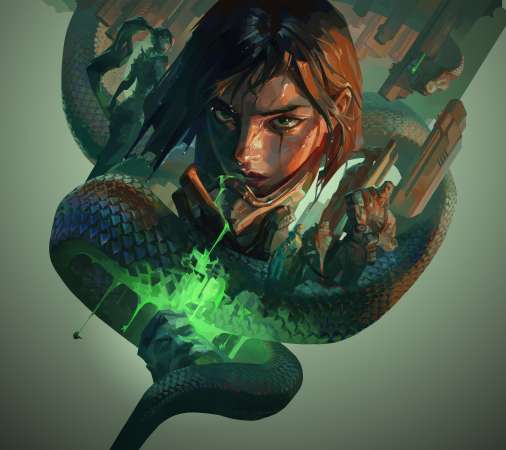 Ke Su Mobiele Horizontaal achtergrond