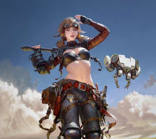 Seunghee Lee Mobiele Horizontaal achtergrond