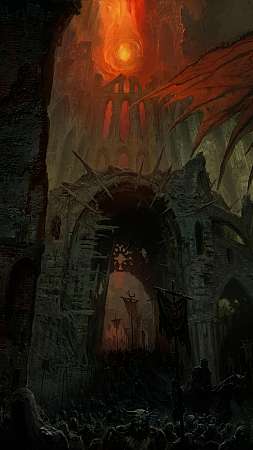 Minas Morgul Mobiele Verticaal achtergrond