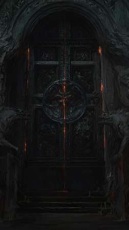 Diablo IV Gates of Hell Mobiele Verticaal achtergrond