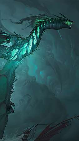 Camavoran Dragon - Legends of Runeterra Mobiele Verticaal achtergrond
