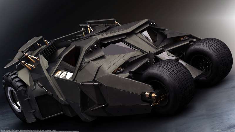 Batman Tumbler achtergrond