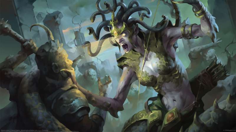 Medusa queen achtergrond