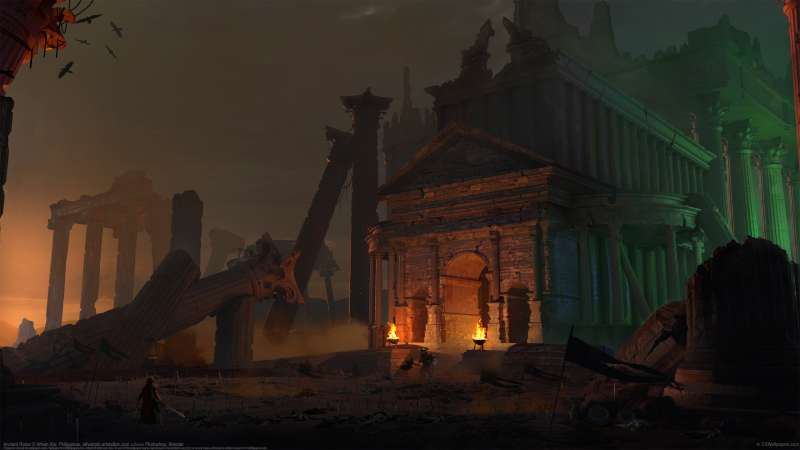Ancient Ruins achtergrond