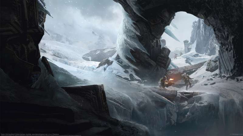 Deep in the mountains achtergrond