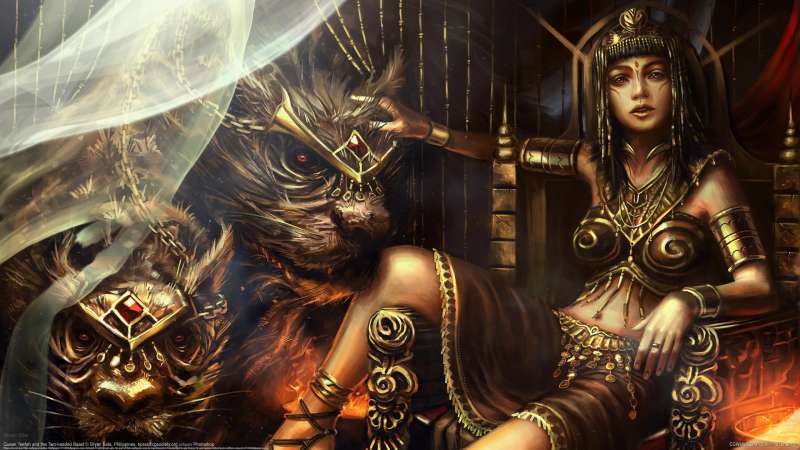 Queen Teefah and the Two-headed Beast achtergrond