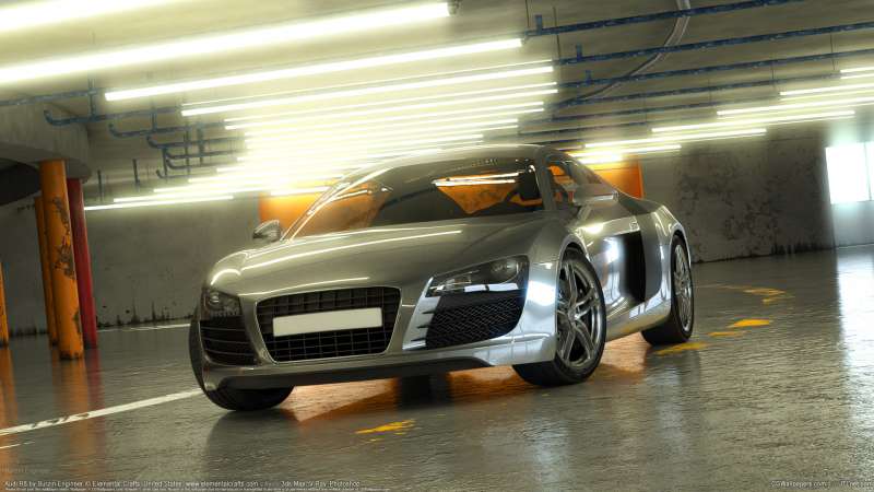 Audi R8 achtergrond