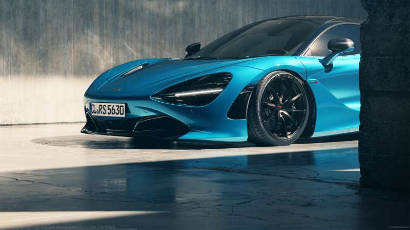 MCLAREN/720S Ludus-Blue achtergrond