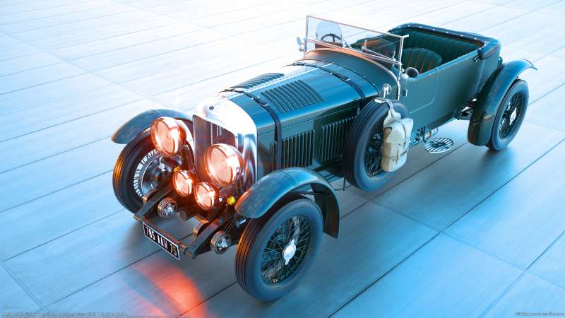 Bentley 4,5 Litre achtergrond