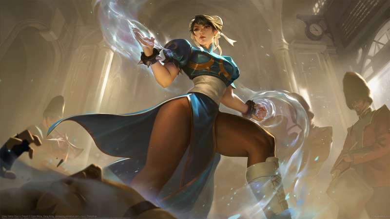 Class Demo Chun Li Fanart achtergrond