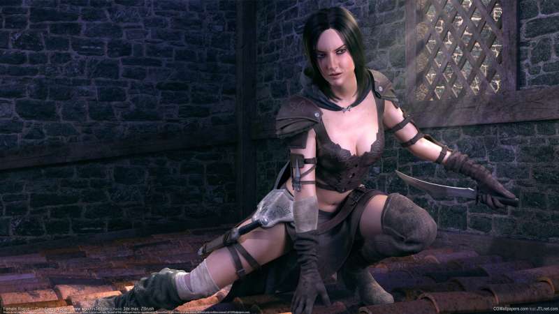 Female Rogue achtergrond