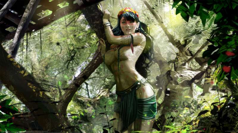 Amazon Jungle achtergrond