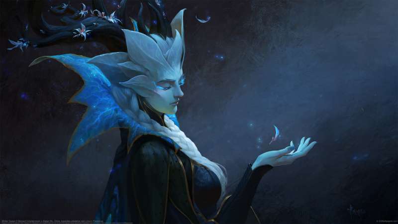 Winter Queen achtergrond