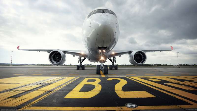 Airbus A350-900 achtergrond