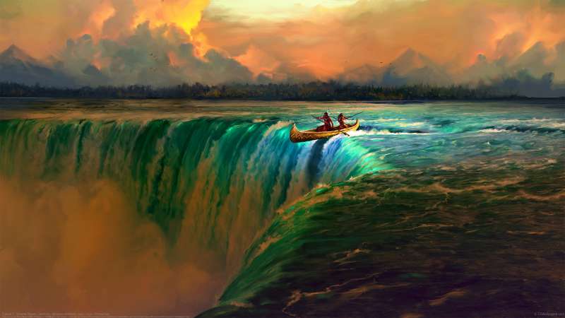 Canoe achtergrond