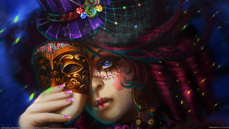 Carnival candy achtergrond