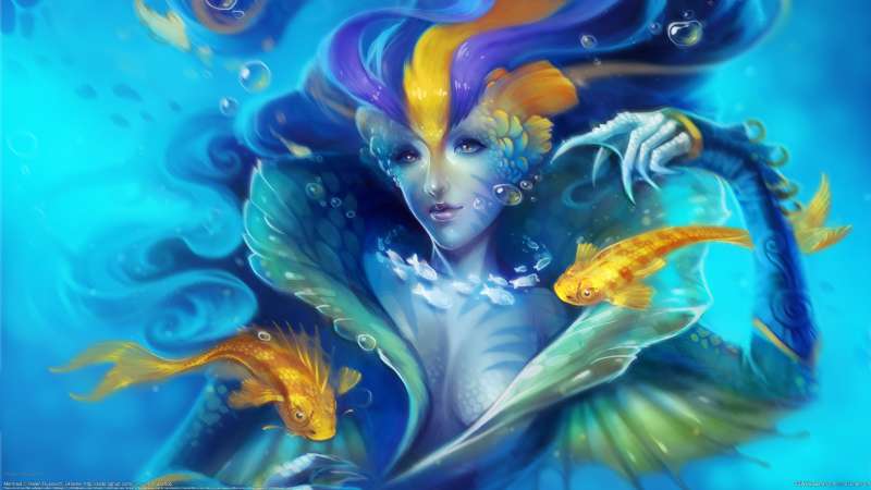 Mermaid achtergrond