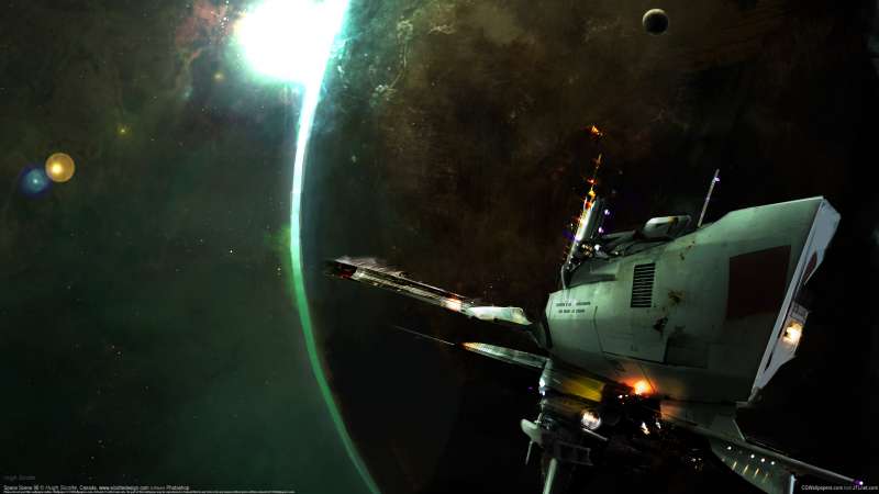 Space Scene 06 achtergrond