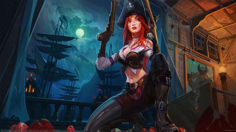 Miss Fortune fan art achtergrond