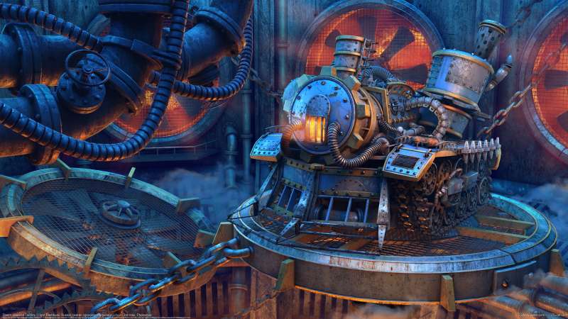 Steam-powered Factory achtergrond