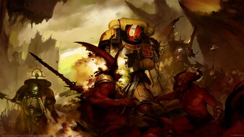 Imperial Fists vs Khorne Daemons achtergrond