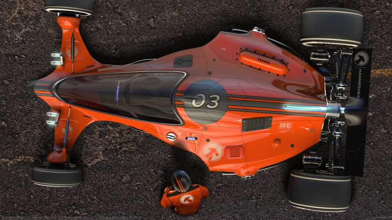 Hammerhead Race Car achtergrond