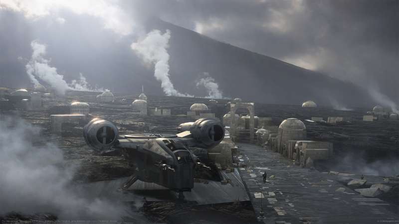 The Mandalorian : Lava planet 003 achtergrond