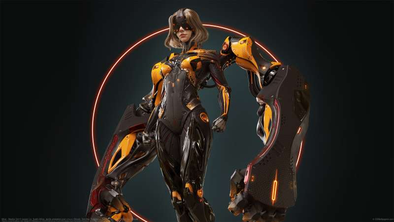 Mirai - Mecha Girl achtergrond