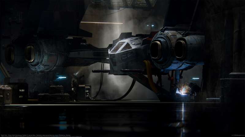 Night Owl - Close Orbit Dominance Fighter achtergrond