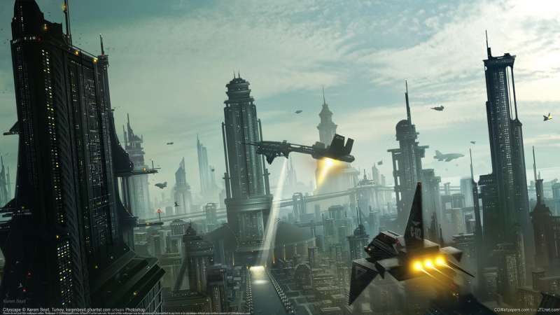 Cityscape achtergrond
