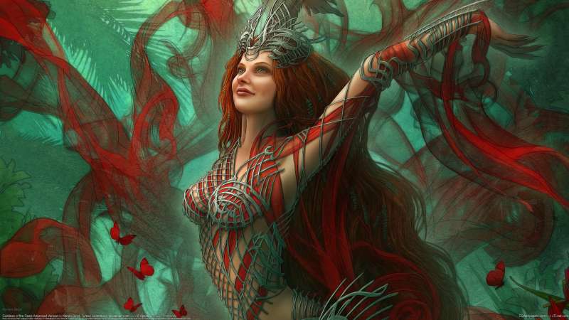 Goddess of the Oasis Advanced Version achtergrond