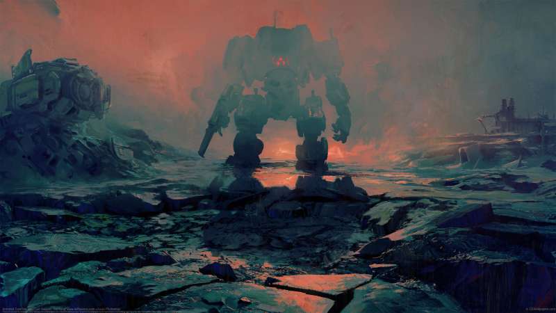 Armored Core fan art achtergrond