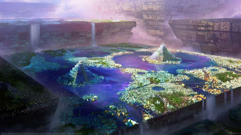 Artstation - environment challenge 1 achtergrond