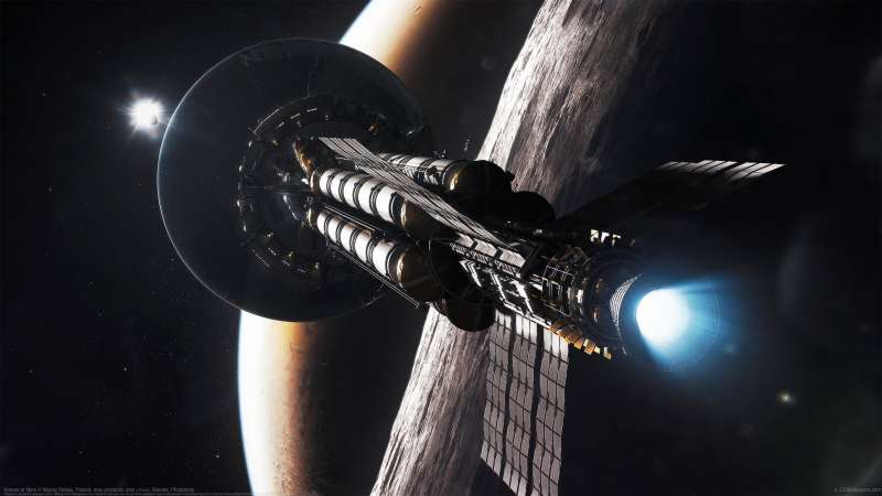 Kronos at Mars achtergrond