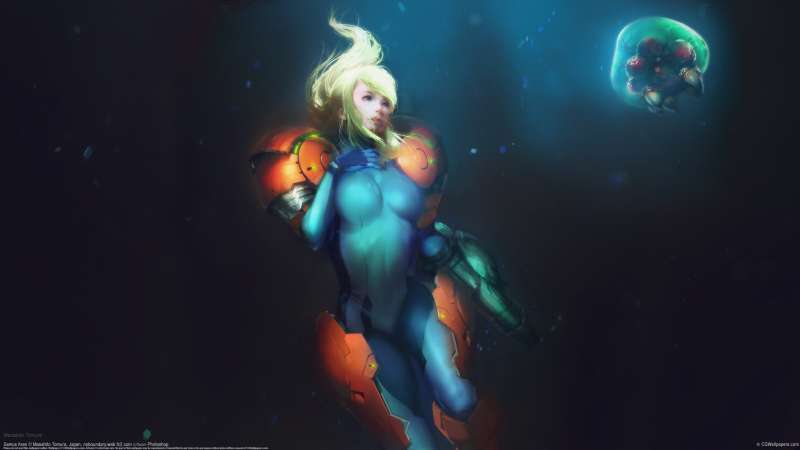 Samus Aran achtergrond