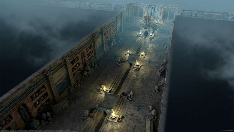 Titan Quest 2 - concept art Richman's tomb 2 achtergrond