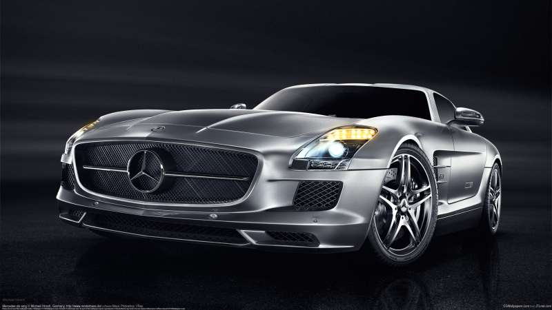 Mercedes sls amg achtergrond