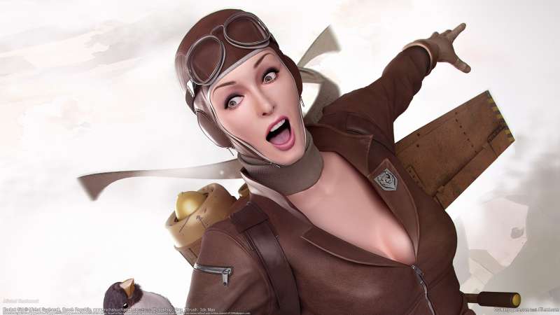 Rocket Girl achtergrond