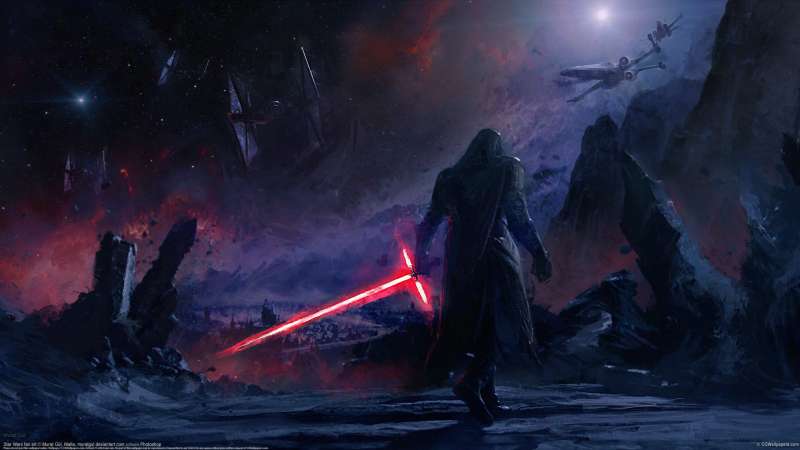 Star Wars fan art achtergrond