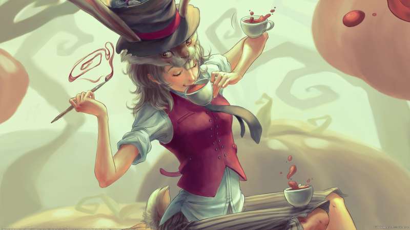 Tomato juice party achtergrond