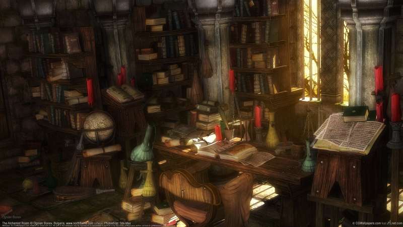 The Alchemist Room achtergrond