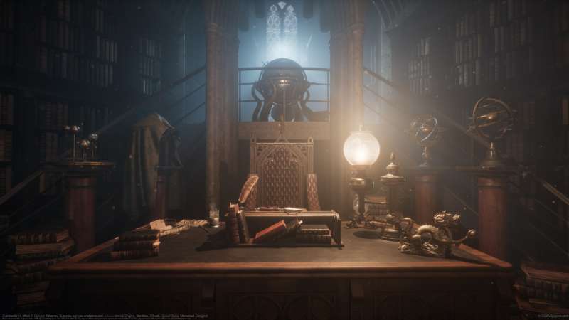 UE4 Dumbledore's office achtergrond