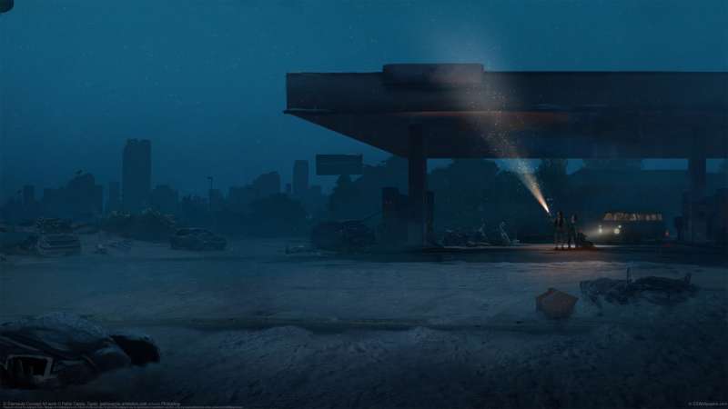El Eternauta Concept Art work achtergrond