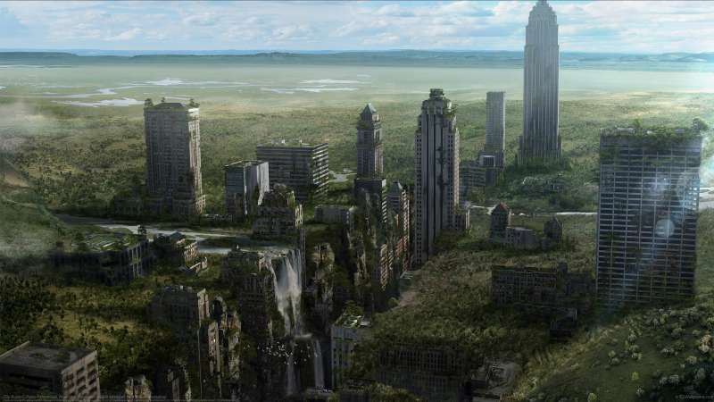 City Ruins achtergrond