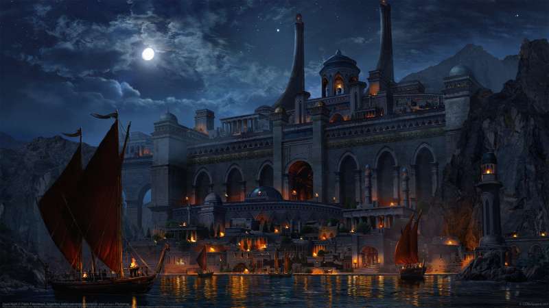 Quiet Night achtergrond