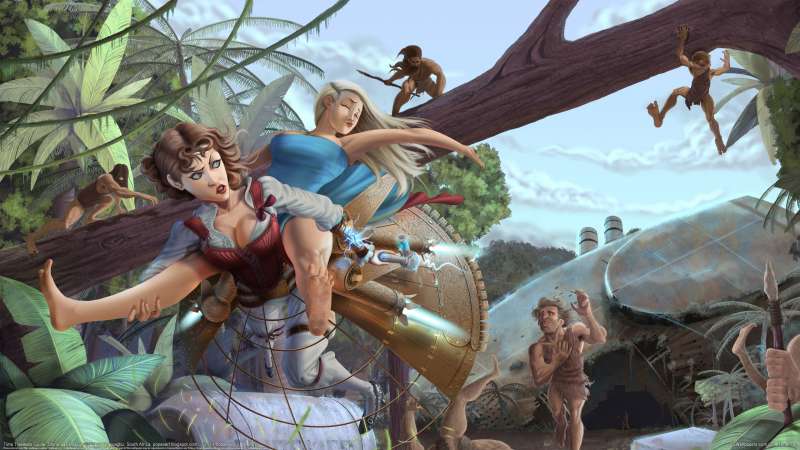 Time Travelers Guide: Stone age Rescue achtergrond