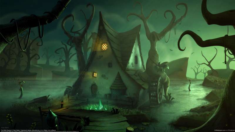 The Misty Swamp achtergrond