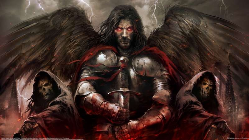 Heretic Nation album art achtergrond