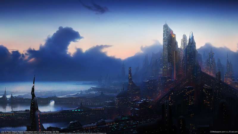 City achtergrond