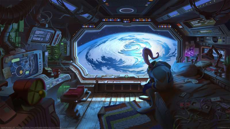 Beyond the groovy - Jims room achtergrond